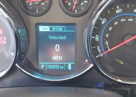 2014 Chevrolet Cruze 1Lt Auto from USA, damaged, VIN 1G1PC5SBXE7389500